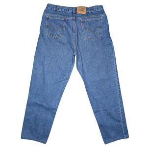 Vintage Levi's Orange Tab 38x30 Cotton Denim Blue Jeans Straight Leg Western‎